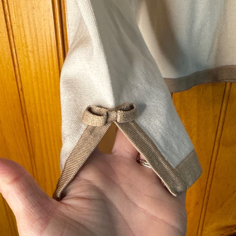 Pendleton Cream and Tan Button-Down Shirt - Picture 5 of 7